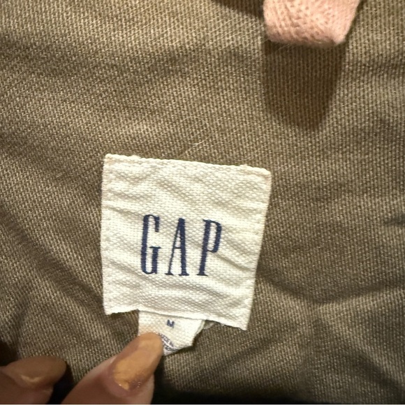GAP Colorblock Olive Green Utility Field Jacket M - Picture 6 of 7